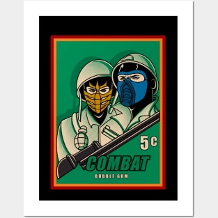 combat bubble gum Posters and Art